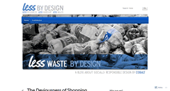 Desktop Screenshot of lessbydesign.org